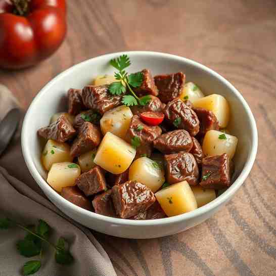 Classic Salată de Boeuf - Best Beef & Potatoes Recipe